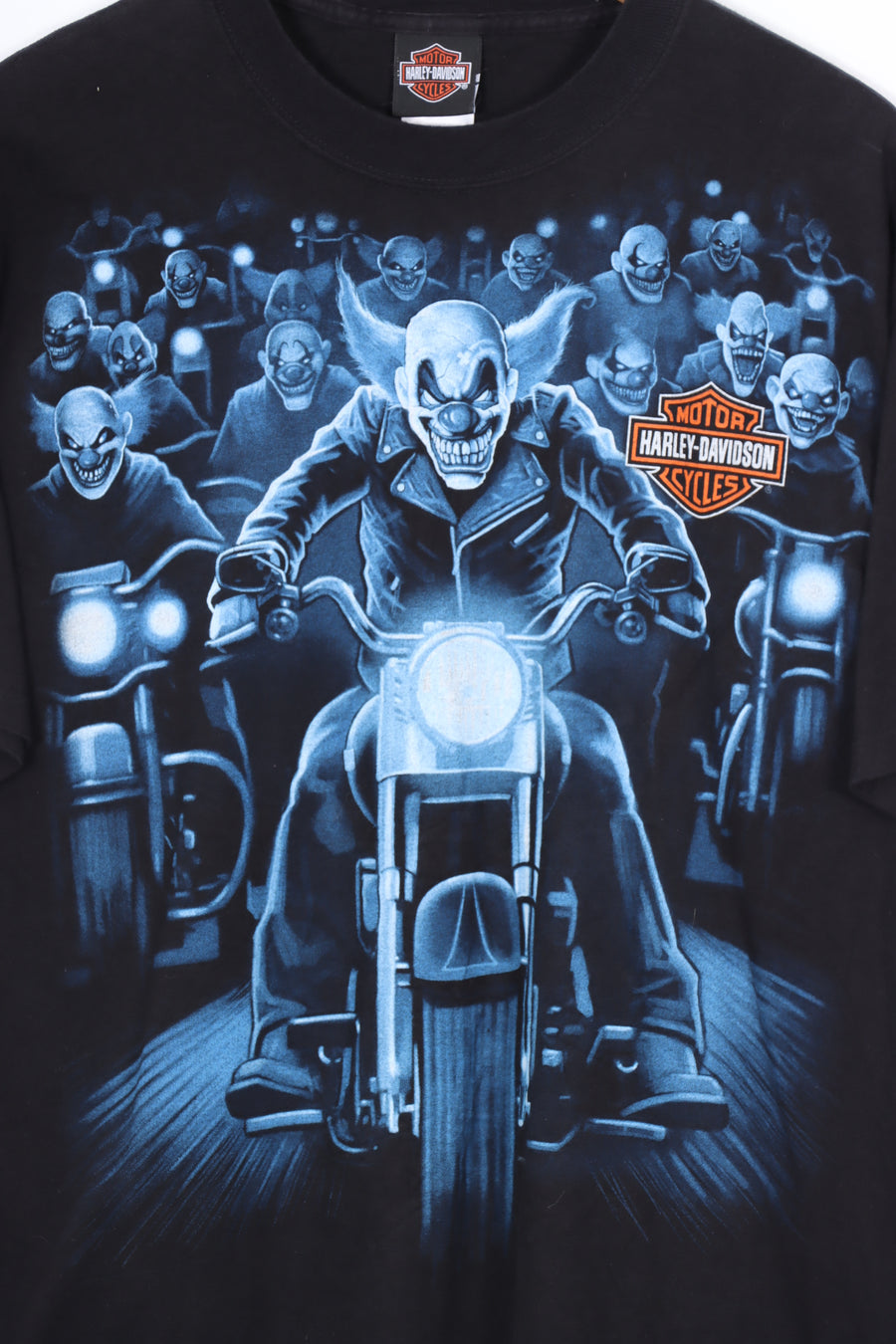 HARLEY DAVIDSON Blue Clown Nashville Destination Tee (M-L)