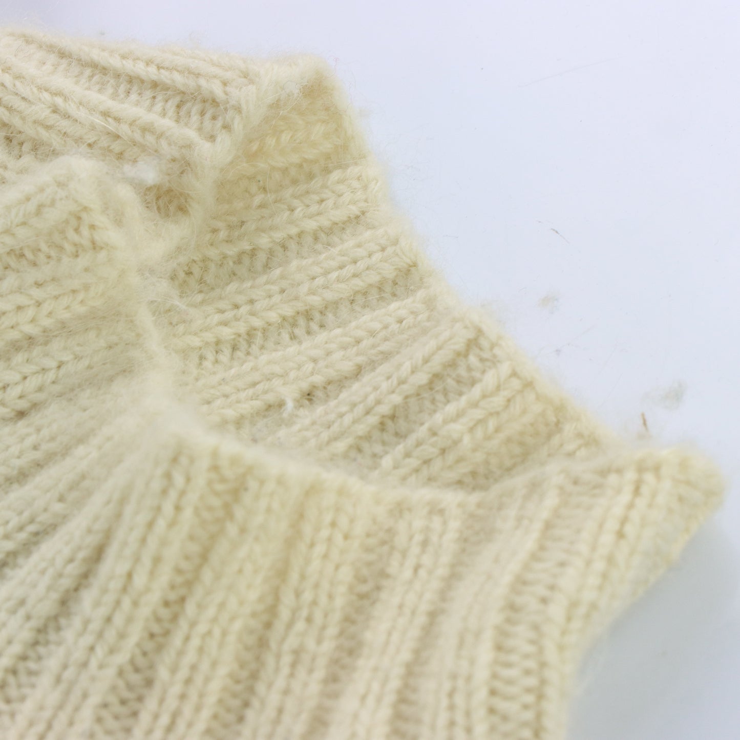 POLO RALPH LAUREN Wool Cable Knit Turtle Neck Knitwear Beige Sweater (XL) Vintage Sole Melbourne