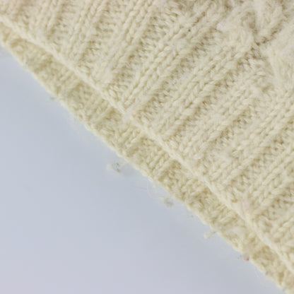 POLO RALPH LAUREN Wool Cable Knit Turtle Neck Knitwear Beige Sweater (XL) Vintage Sole Melbourne