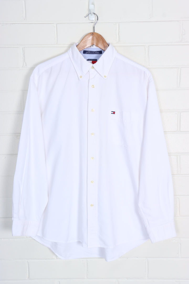 TOMMY HILFIGER Embroidered Long Sleeve Pocket Shirt (L)