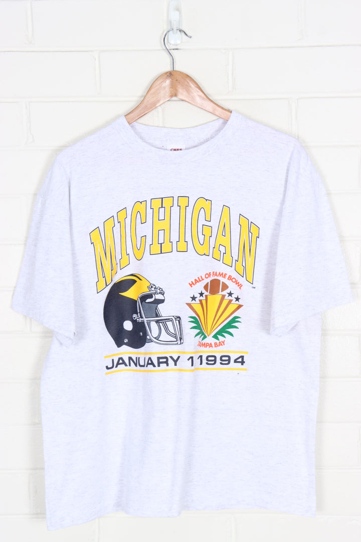 1994 Vintage Hall of Fame Bowl College Football Florida Tee USA Made (XL)