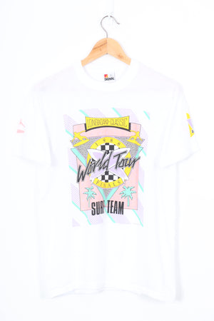 1987 Vintage Surf Team Long Board World Tour Tee (S-M)