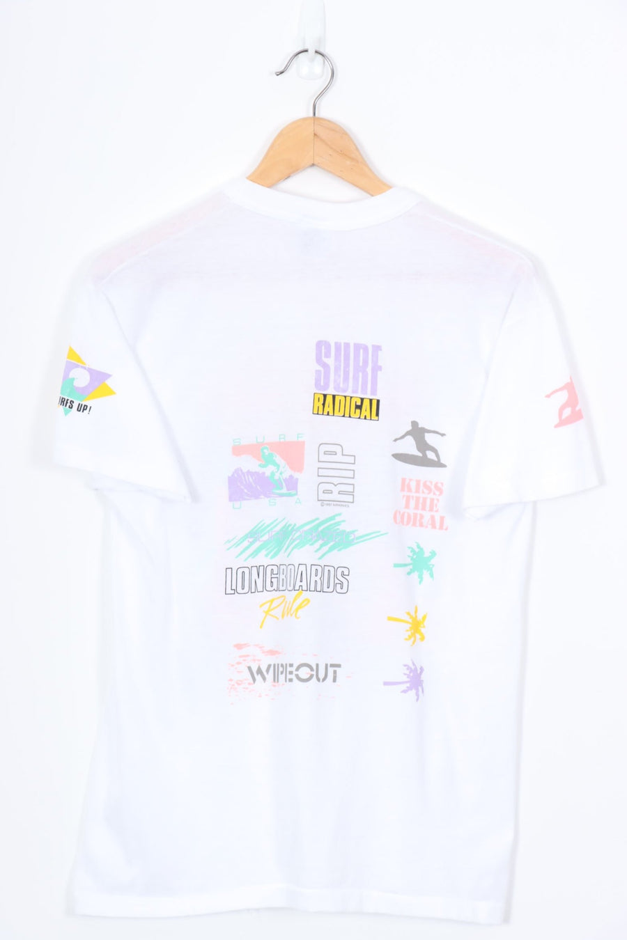 1987 Vintage Surf Team Long Board World Tour Tee (S-M)
