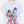LOONEY TUNES Bugs & Taz Front Back NBA Chicago Bulls Tee (M)