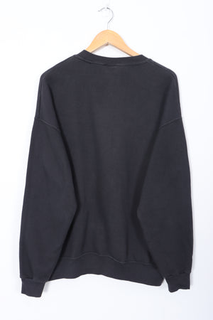 NFL Oakland Raiders NFC Spell Out Glitter Logo Sweatshirt (XL)