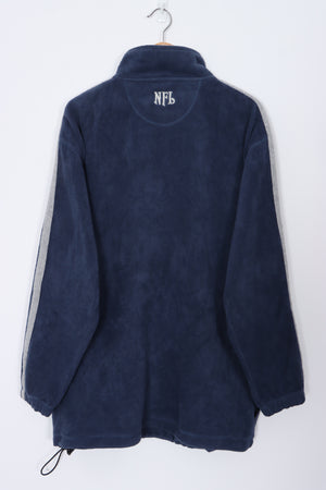 NFL New England Patriots 1/4 Zip Fleece Sweatshirt (XL TALL)