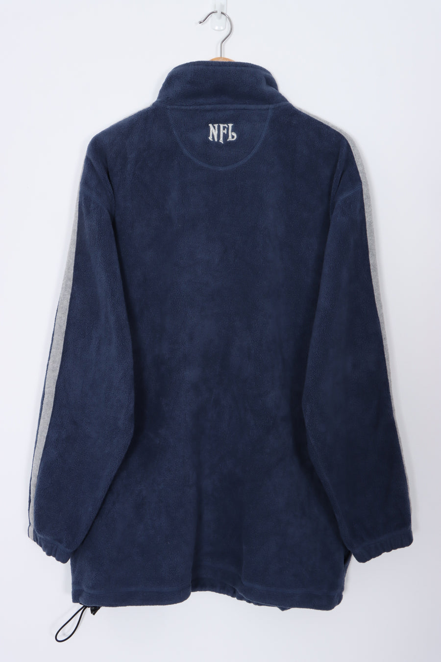 NFL New England Patriots 1/4 Zip Fleece Sweatshirt (XL TALL)