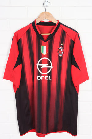 BOOTLEG AC Milan "Quetzal Soccer" Home Soccer Jersey (XL)