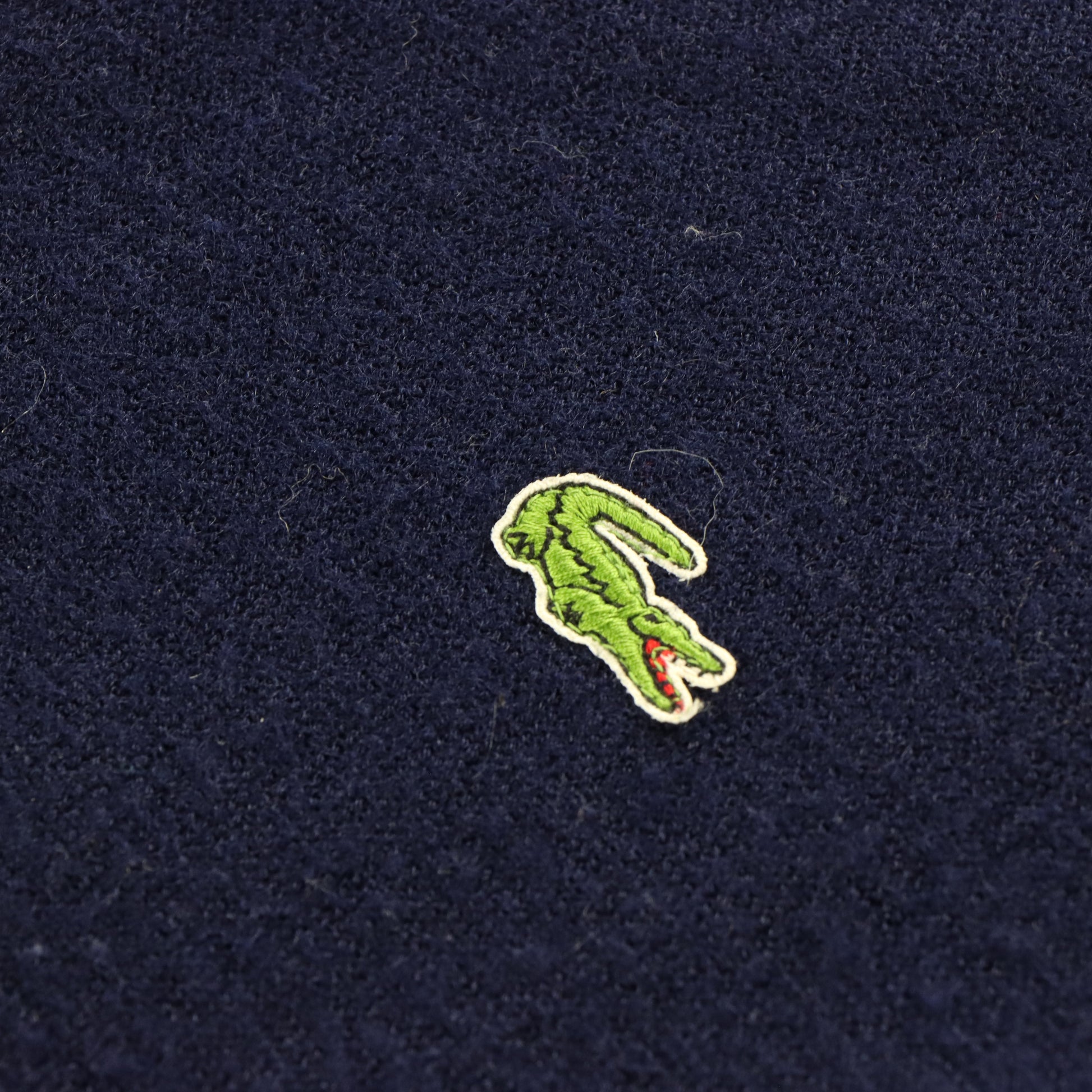 Vintage LACOSTE IZOD Embroidered USA Made Navy Button Up Cardigan (XL) *Aubs Vintage Sole Melbourne