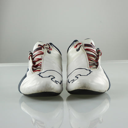 PUMA x BMW Motorsport Embroidered Logo Low Leather Sneakers (9.5)