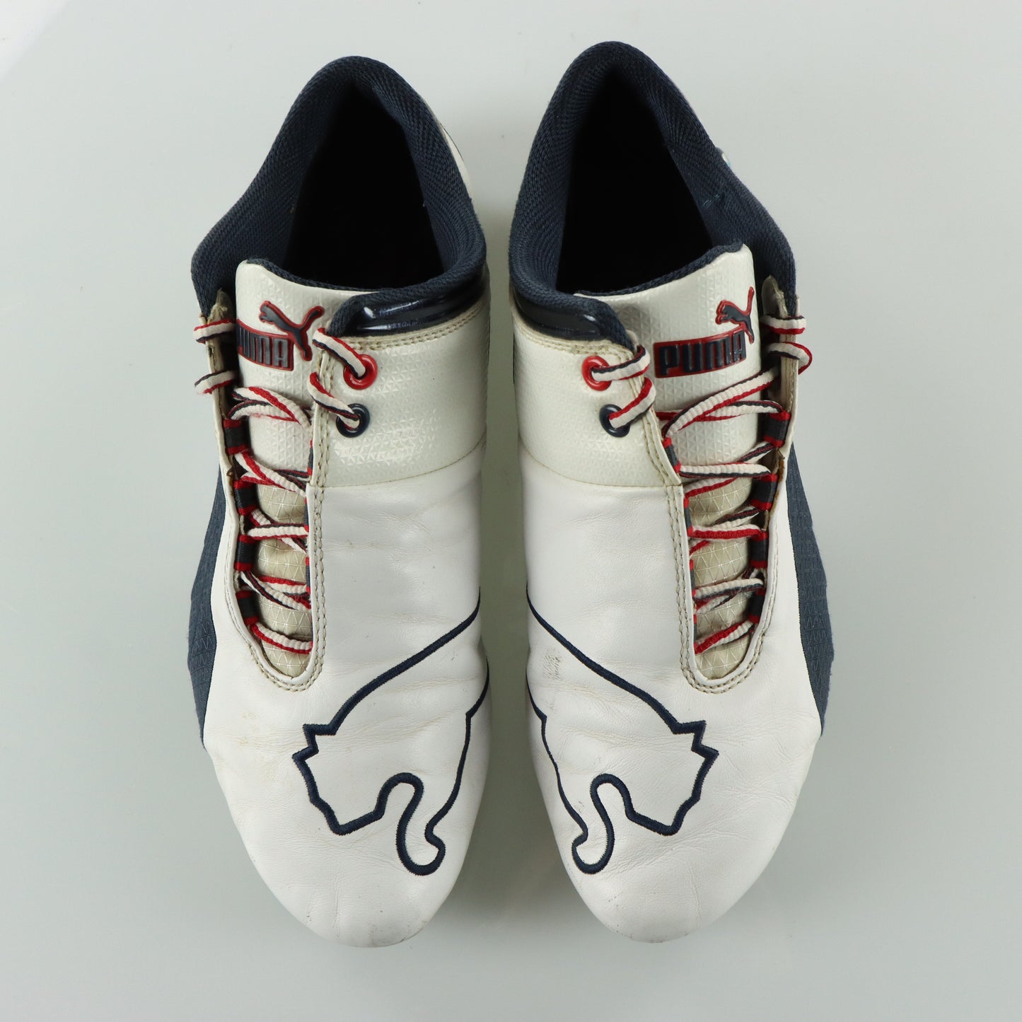 PUMA x BMW Motorsport Embroidered Logo Low Leather Sneakers (9.5)