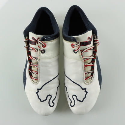 PUMA x BMW Motorsport Embroidered Logo Low Leather Sneakers (9.5)