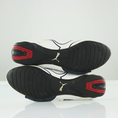 PUMA x BMW Motorsport Embroidered Logo Low Leather Sneakers (9.5)