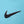 NIKE Light Blue Centre Swoosh Logo Oversized Fleece Hoodie (S)