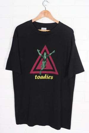 Toadies Band Rubberneck "I Burn" Front Back Single Stitch T-Shirt USA Made (XL)
