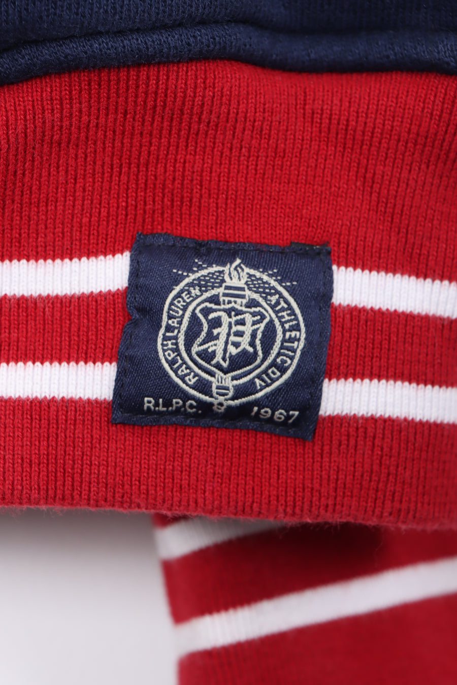 RALPH LAUREN POLO 67 Spell Out Full Zip Sweatshirt (XL TALL)