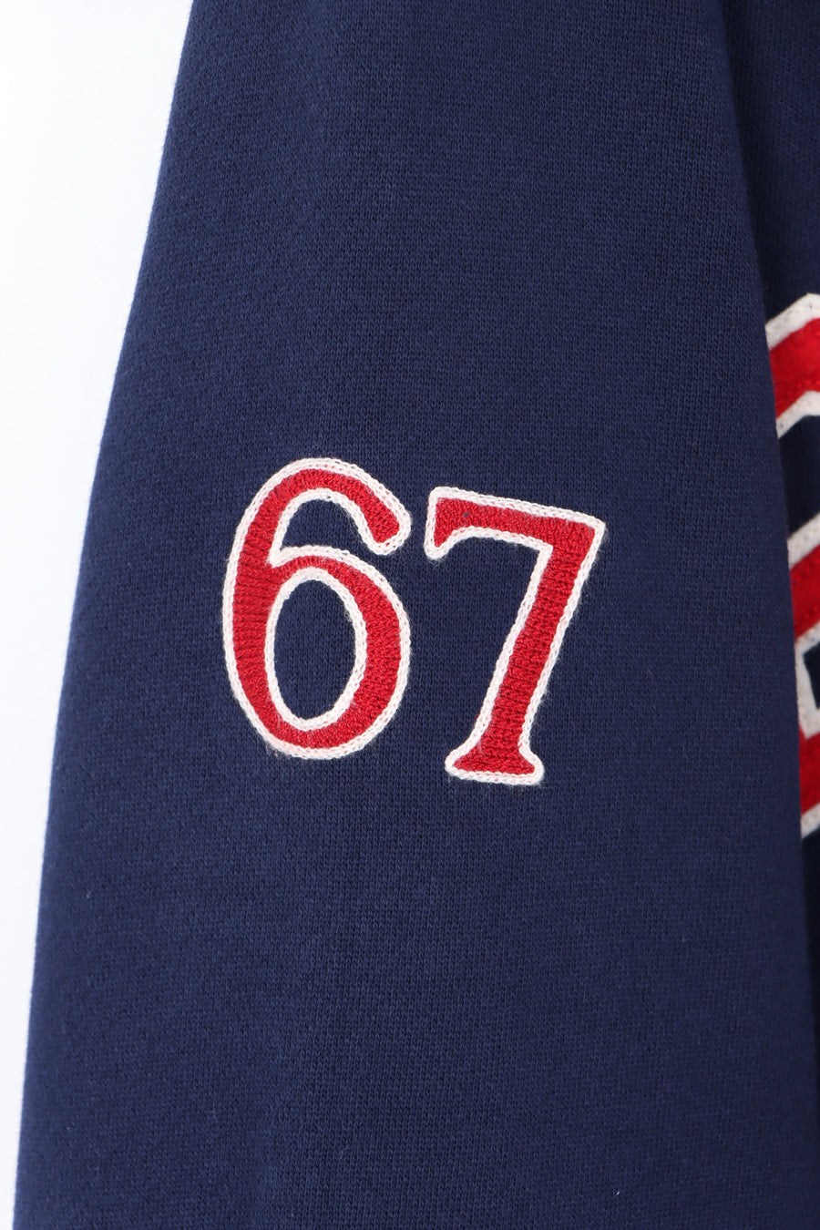 RALPH LAUREN POLO 67 Spell Out Full Zip Sweatshirt (XL TALL)