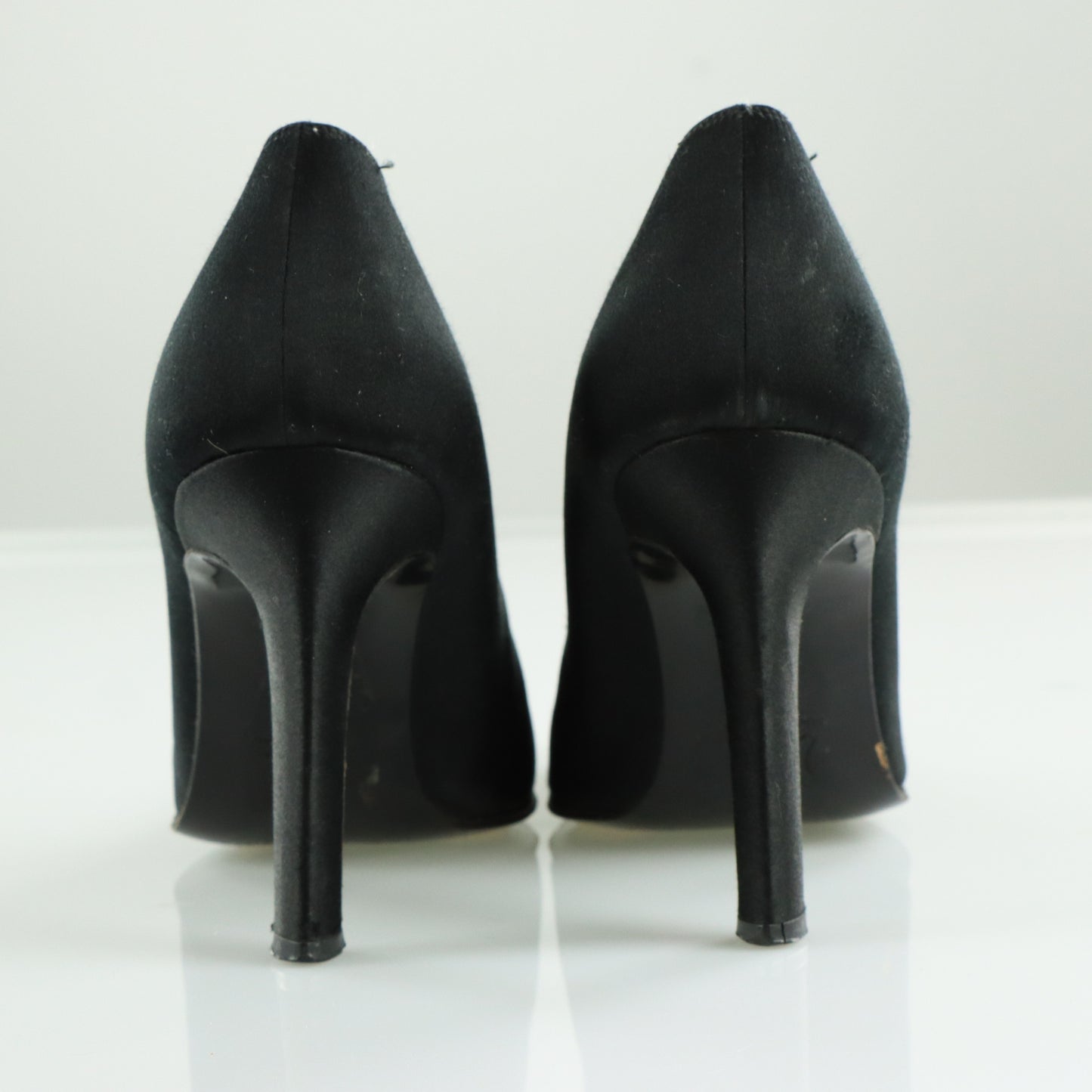 YVES SAINT LAURENT YSL Vintage Italian Made Black Pump Heels (7)