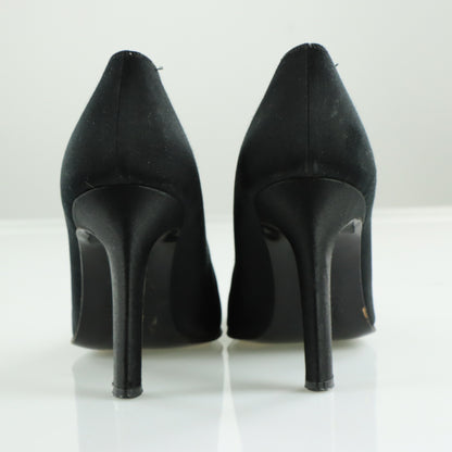YVES SAINT LAURENT YSL Vintage Italian Made Black Pump Heels (7)