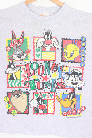 Looney Tunes 1994 Classic Characters Boxy T-Shirt (XL-XXL)