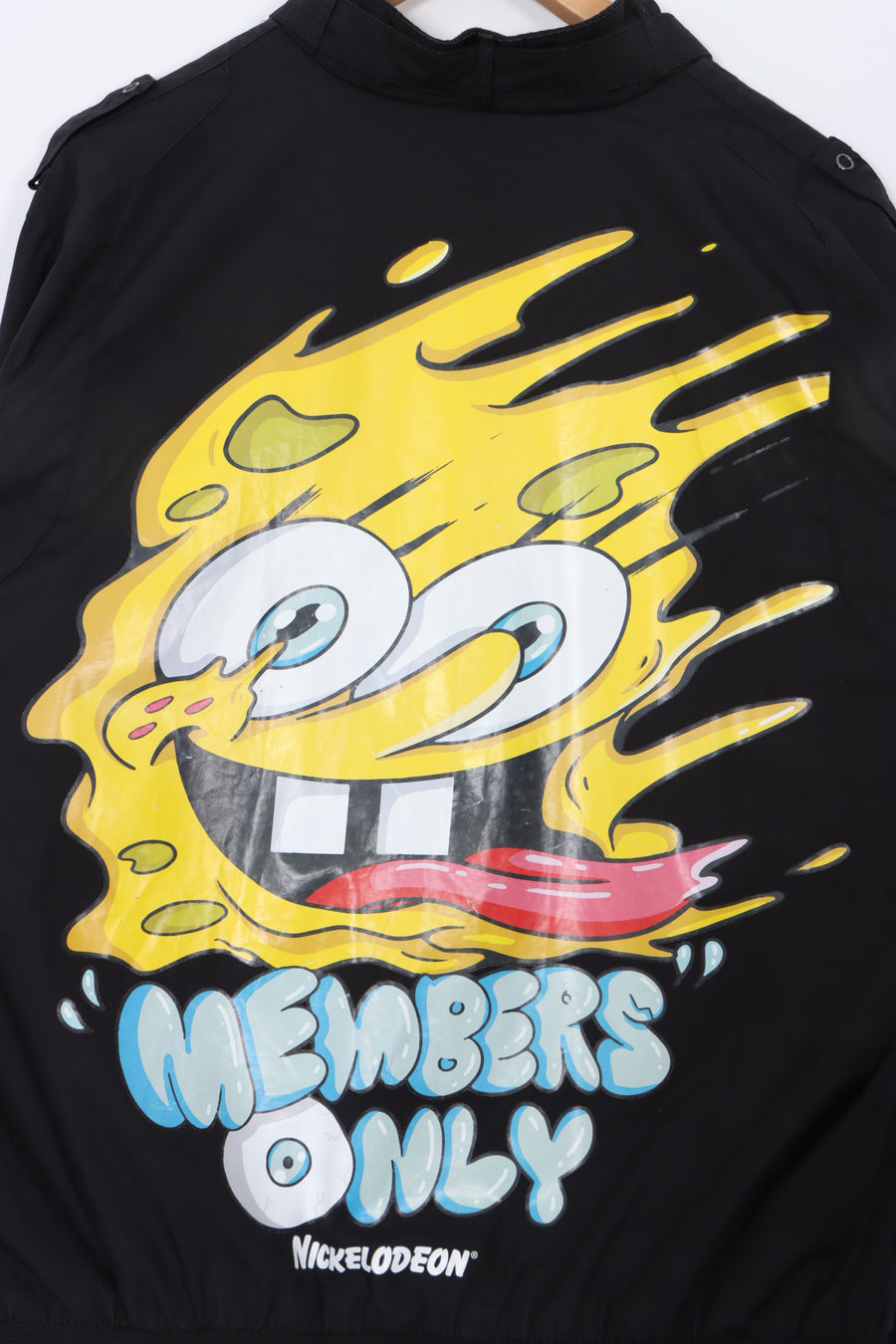 MEMBERS ONLY x NICKELODEON SpongeBob SquarePants Windbreaker Jacket (XL)