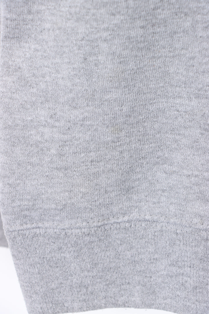 NIKE Grey Swoosh Atlanta Braves Baseball MLB Tee (XXXL)