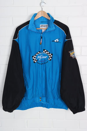 NASCAR Pfizer Racing Team Mark Martin #6 Blue & Black Zip Up Jacket (XXL)