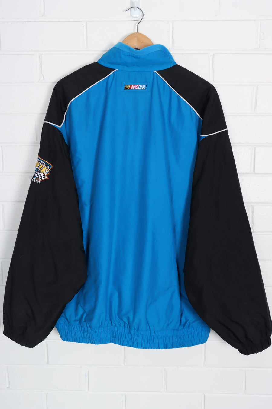 NASCAR Pfizer Racing Team Mark Martin #6 Blue & Black Zip Up Jacket (XXL)