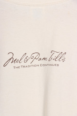 Mel & Pam Tillis Country Music Merch Cream Tee (XL)