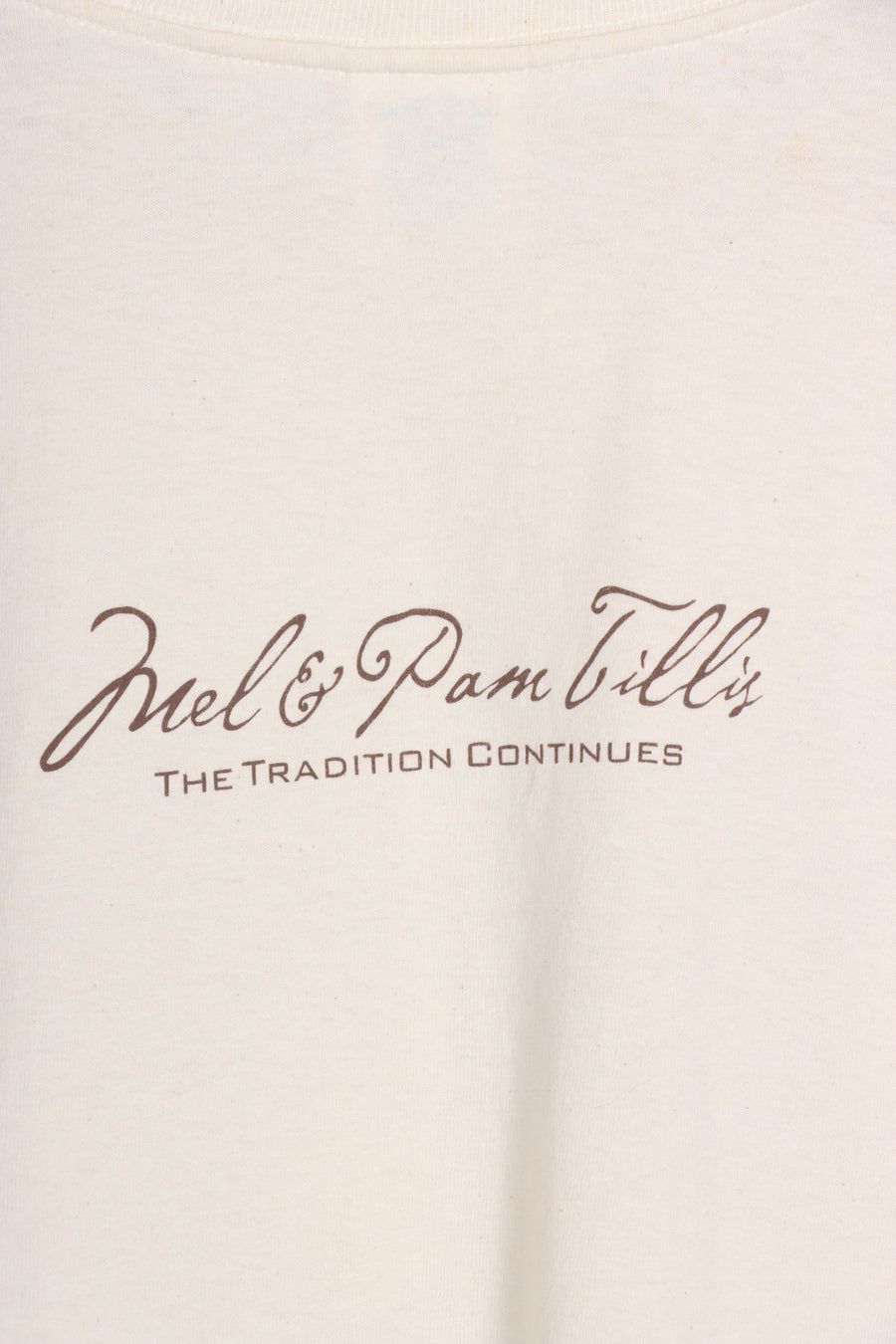 Mel & Pam Tillis Country Music Merch Cream Tee (XL)
