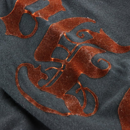 Vintage ED HARDY x CHRISTIAN AUDIGIER "Peace Love & Tattoos" Velvet Detailing Long Sleeve T-Shirt (XL) Vintage Sole Melbourne