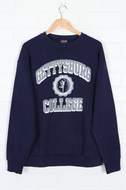 Gettysburg College Spell Out JANSPORT Varsity Sweatshirt USA Made (XL)