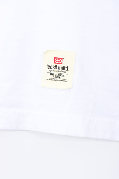 Ecko Unltd. Company 'The Classic T-Shirt' Green Spell Out Tee (L)