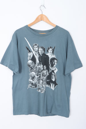 1995 CHANGES Star Wars Characters USA Made Single Stitch T-Shirt (L-XL)