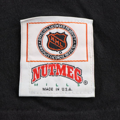 Vintage DETROIT RED WINGS NHL Black USA Made Single Stitch Hockey Tee (XL) ***COCO Vintage Sole Melbourne
