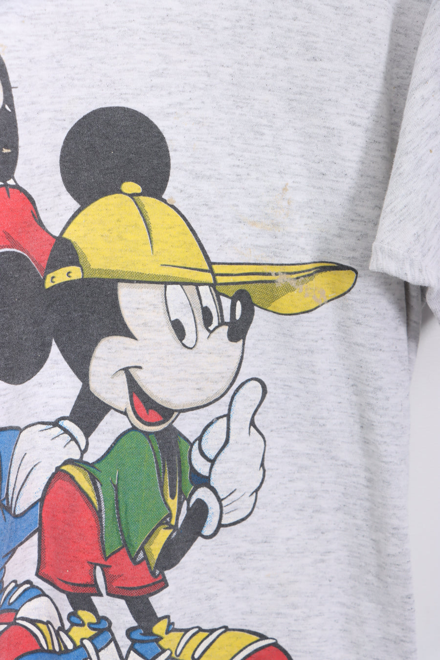 Hip Hop Mickey Mouse Disney Donald Duck Goofy USA Made T-Shirt (L)