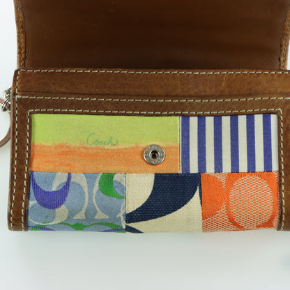 COACH Patchwork Multi-coloured 'Leatherware' Wallet