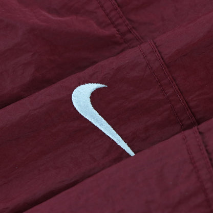 Vintage NIKE Centre Swoosh Red & White Windbreaker Pull Over *Aubs Vintage Sole Melbourne