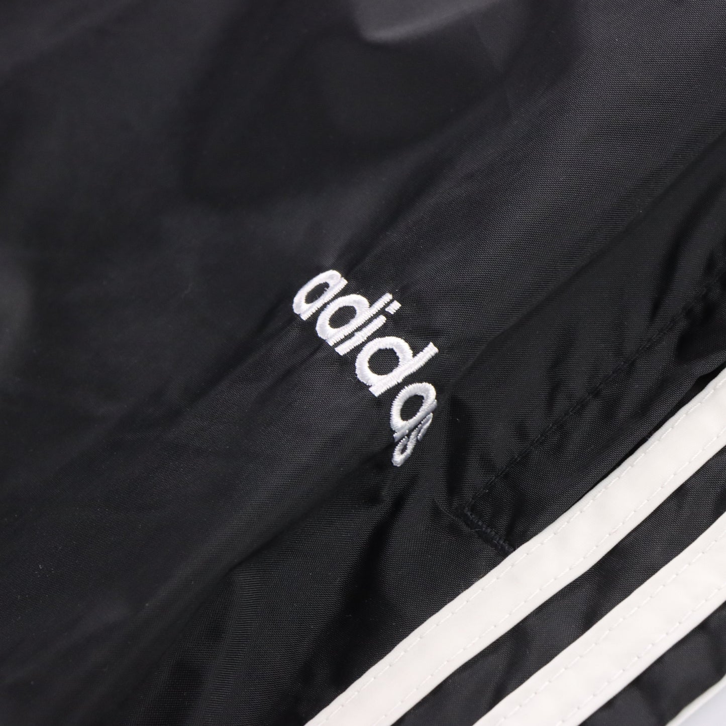 Vintage ADIDAS Embroidered Black & White Stripe Track Pants (S) * Aubs Vintage Sole Melbourne