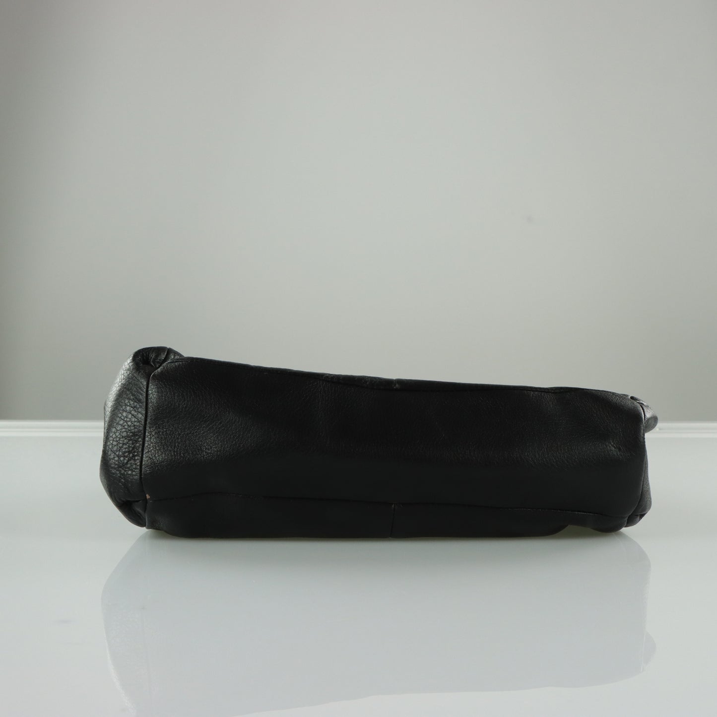 COACH Madison Phoebe Black Pebble Leather Shoulder Bag 26224