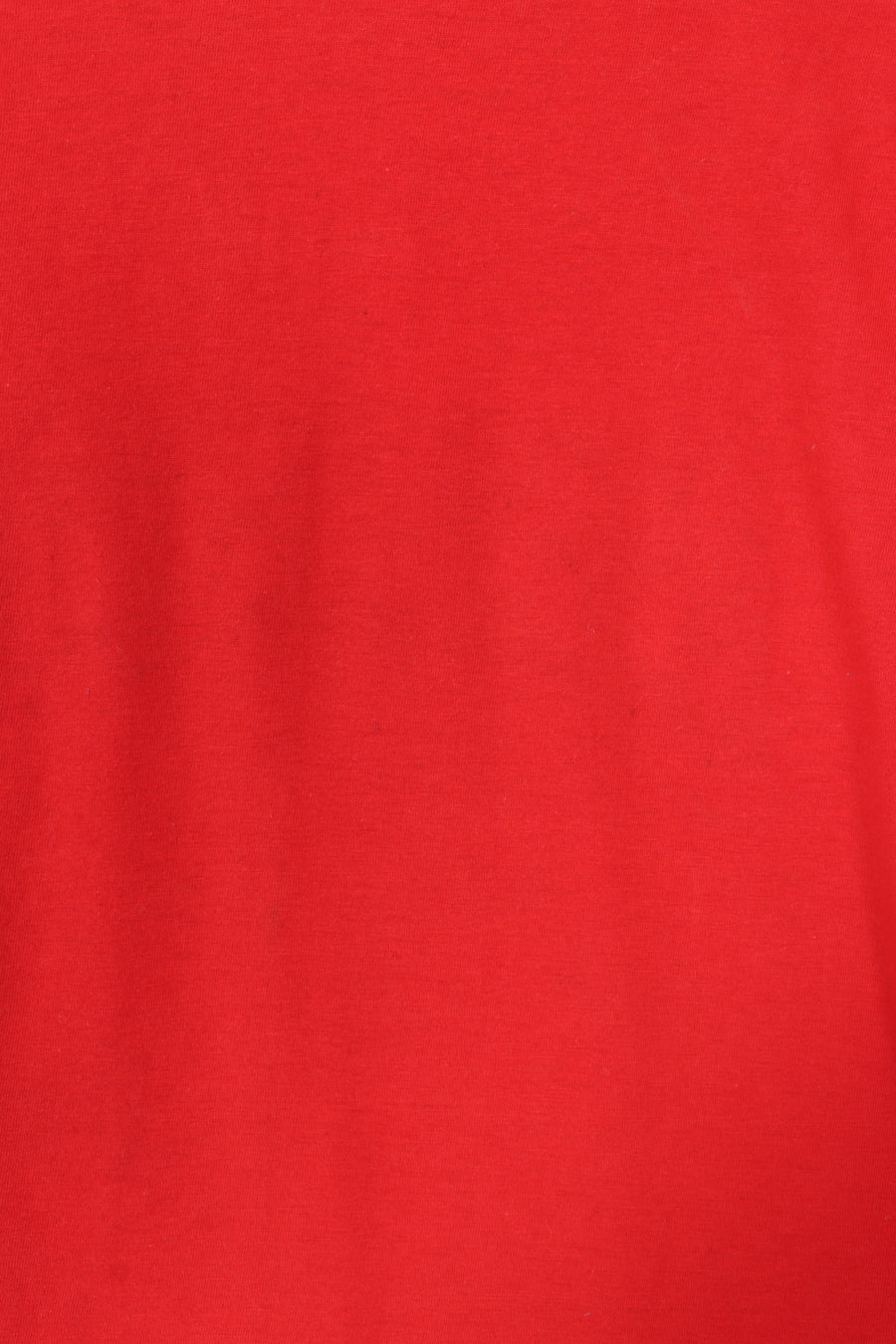 REEBOK Big Spell Out Logo Red Single Stitch T-Shirt USA Made (S-M)