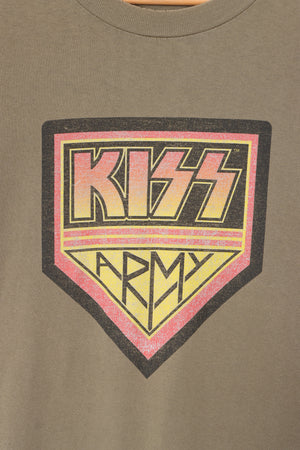 KISS Army 1995 Big Logo Front Back Single Stitch T-Shirt (XL)
