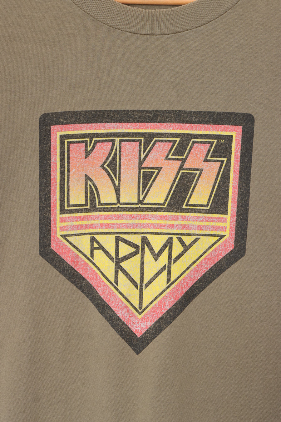 KISS Army 1995 Big Logo Front Back Single Stitch T-Shirt (XL)