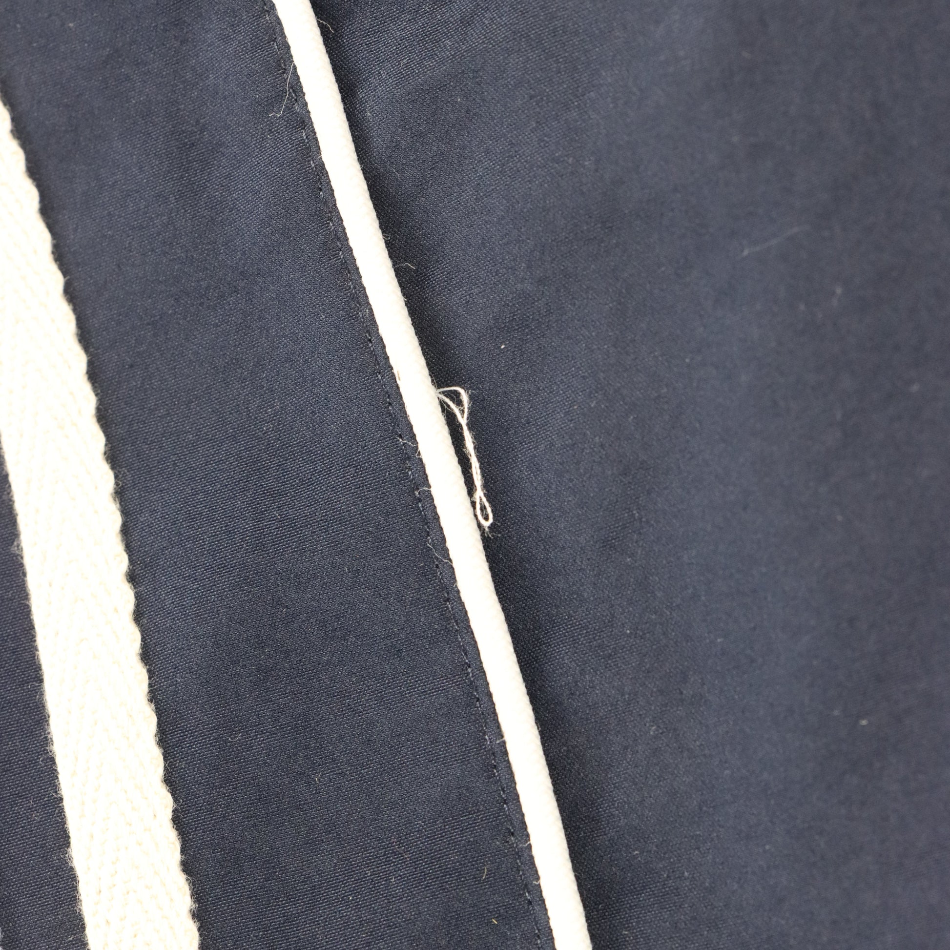 Vintage ADIDAS Navy & Light Blue Embroidered Spell Out Logo Straight Leg Track Pants (M) ***COCO Vintage Sole Melbourne