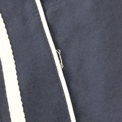 Vintage ADIDAS Navy & Light Blue Embroidered Spell Out Logo Straight Leg Track Pants (M) ***COCO Vintage Sole Melbourne