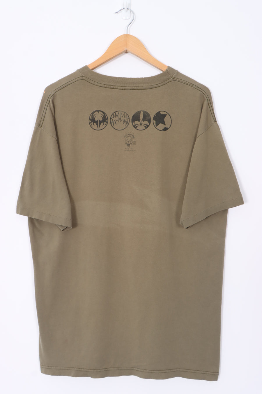 KISS Army 1995 Big Logo Front Back Single Stitch T-Shirt (XL)