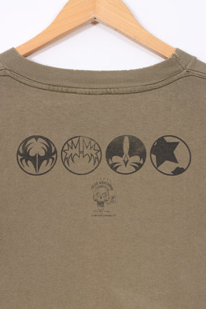 KISS Army 1995 Big Logo Front Back Single Stitch T-Shirt (XL)