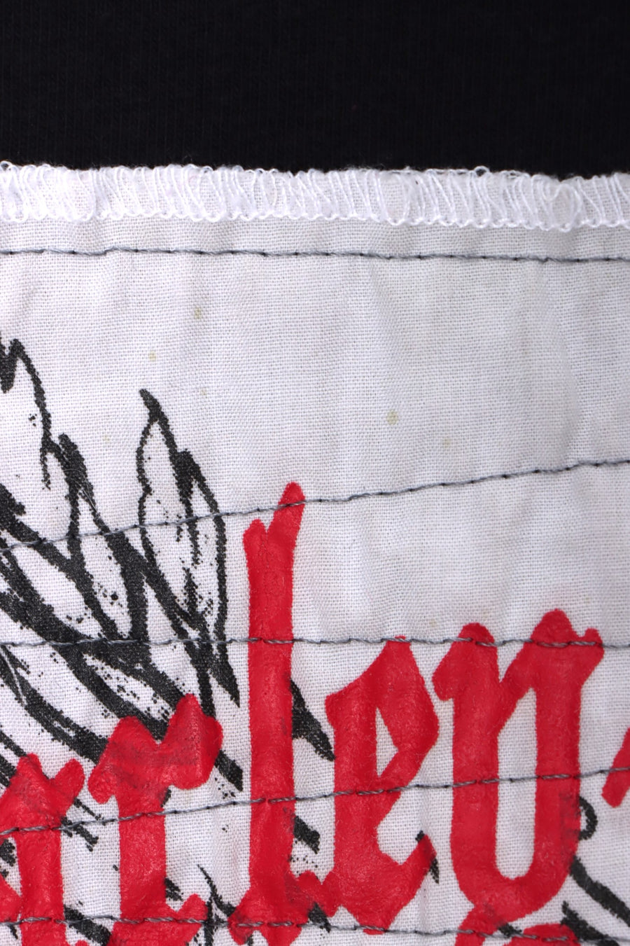 HARLEY DAVIDSON Stamped Logos Patch Long Sleeve Tee USA Made (XL)