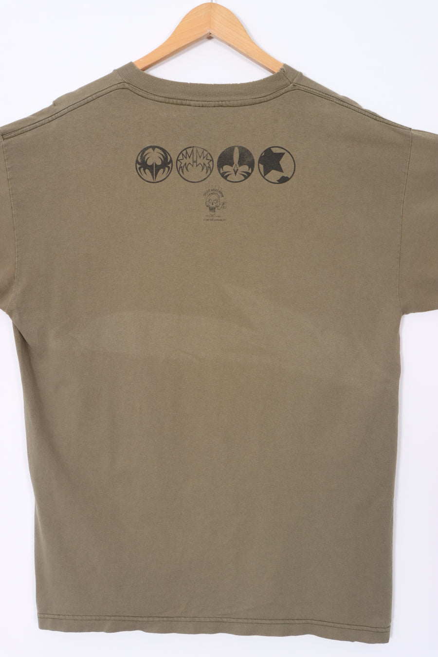 KISS Army 1995 Big Logo Front Back Single Stitch T-Shirt (XL)