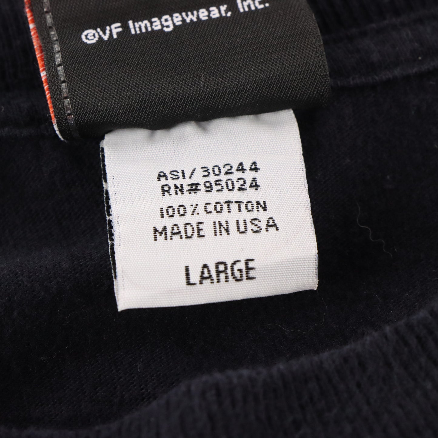 Vintage HARLEY DAVIDSON North Carolina USA Made Black Y2K Tee (L TALL) ***COCO Vintage Sole Melbourne